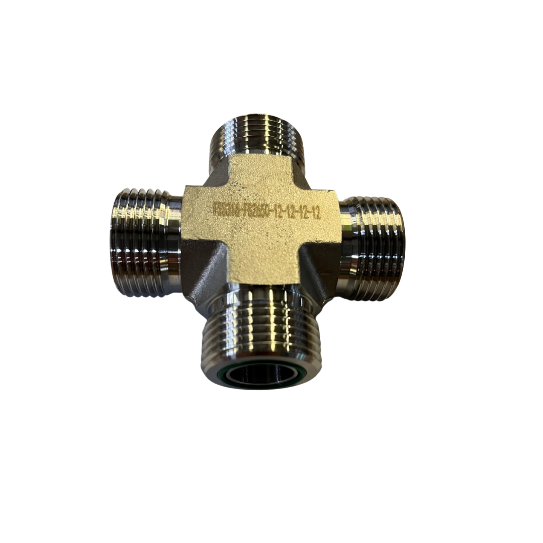 Stainless Steel ORFS Cross