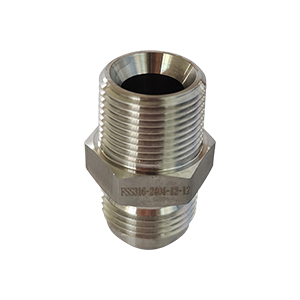 Stainless Steel JIC 37° Male x NPT Male